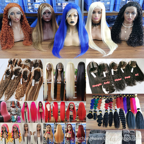Fast Shipping 13x4 HD Frontal Wig Vendors Peruvian Hair HD Lace Front Wigs Human Hair 22 24 26 28 30 32 Inch HD Wig